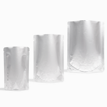 홍진포장 밑면 투명 알루미늄 지퍼스탠드 스탠딩지퍼백 100장 사이즈 6종, 18 x 26cm - 100장 (장당107원), 1개