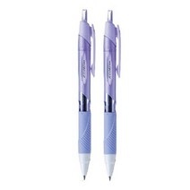 유니 제트스트림 볼펜 0.38mm, 라벤더 2개