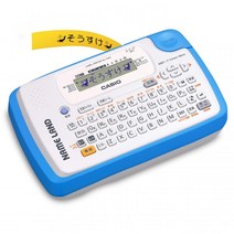 CASIO 카시오 라벨 라이터 네임랜드 컴팩트 모델 블루 KL-P40BU, 1개, 상품명참조