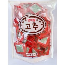 면마을 일회용 고추가루(1.5g)100개입, 150g, 20봉