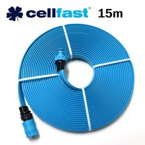 셀파스트 Cellfast 스프링쿨러 호스 관개 Hose (7.5m 15m) 물주기 관수용, 2.셀파스트 스프링쿨러 호스 19-022N 15m, 1개