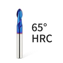 공구 대패 타이처 볼 노즈 엔드 밀 텅스텐 카바이드 커터 CNC 라우터 비트 밀링 도구 HRC45 55 65 2 플루트 CNC 선반 공작 기계 부품, R7xD14x100L, HRC65