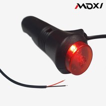 MOXI 12v DIY LED간편작업 소켓/시거잭용 ON OFF LED스위치 레드 210513 SI