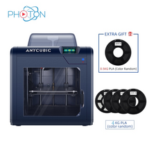 ANYCUBIC 4 Max Pro 2.0 최신 FDM 3D 프린터 3.5 인치 터치 스크린 대형 빌드 볼륨 270210190mm 폐쇄 인쇄 impresora 3d, 협력사, 4KG 무료 0.5KG 추가