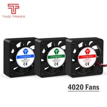 DC 5V/12V/24V 컴퓨터 CPU 쿨러 미니 4010 냉각 팬 40x40x10mm 40x40x20mm 터보 배기 Ender 3 CR10 3D 프린터 1pc, 03. 5V_40x40x20mm
