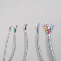 동우 무실드 조작선 통신선0.3SQ(AWG24) 2C/3C/4C/6C/8C/10C 25M 단위 절단판매 RS232통신선, 10C, 1개