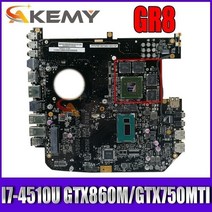 Akemy 08001-0510XX00 ASUS ROG GR8 오리지널 메인 보드 I7-4510U GTX860M/GTX750MTI 용 노트북 마더 보드, 상세내용표시