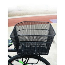 자전거 뒷바구니 자전거수납함 보관함 수납바구니, 후면 메쉬 바스켓(S사이즈)