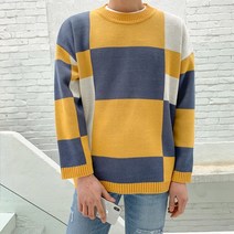 조군샵 모디 라운드 패턴 니트 T6209