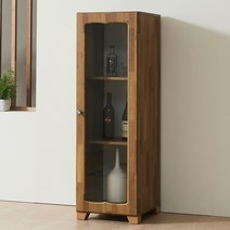 히릿 1200 장식장 유리 진열장 술 피큐어 양주 엔틱 틈새 인테리어, 히릿 400 유리 장식장, 멀바우