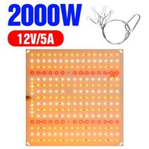 수경 재배기 귀농 재배 분무 다육이 식물을 위한 phytolamp 2000w led 빛, a-2000w 두 가지 모드, 2년 보증, 나는 플러그