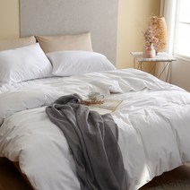바운티풀 특급호텔침구 60수 사틴면 100% 300T 이불커버 솔리드 K (6컬러), 애쉬그레이