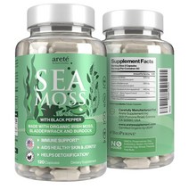 arete Irish Sea Moss Supplement 아이리쉬 시 모스 서플리먼트 120정