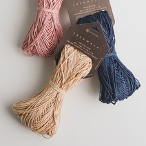 DARUMA 다루마 사사와시(Sasawashi) 25g 밤부실 종이실 다루마실 야나, 7 퍼플그레이, 1개