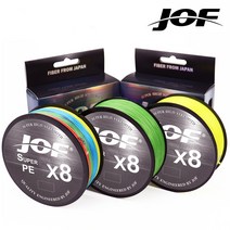 JOF 조프 8합사 PE라인 낚시줄 150m 0.6호 0.8호 1호 2호 3호 4호 5호 6호 8호, 8합사줄_150m_6호, 오렌지