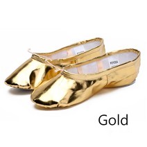 발레토슈즈 성인 취미공주 빛나는 여자 발레 슈즈 소프트 솔 댄스 슬리퍼 숙녀 발레리나 여성 체조, [07] 32, 01 Gold
