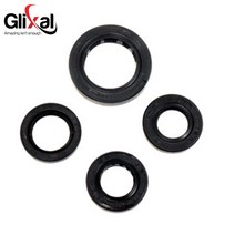 오토바이소형엔진 엔진부품 Glixal GY6 125cc 150cc 4T 152QMI 157QMJ 스쿠터 오토바이 ATV 쿼드 고 카트 엔진 용 완전한 오일 씰 키트