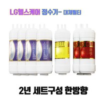LG헬스케어 WHD71RB3R정수기필터 1년세트, 호환필터2년세트+지지대포함