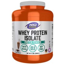 NOW FOODS Whey Protein Isolate 25 g With BCAAs Creamy Chocolate Powder 1.8-Pound, 5 Pound (Pack of 1)