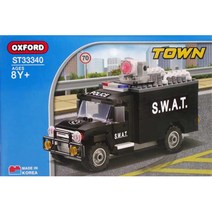 옥스포드 경찰특공대차 7살남자아이선물 초등학생선물 블럭놀이 키덜트 조카선물