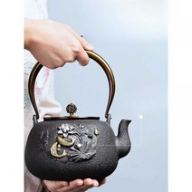 미니주전자 감성 캠핑 육수 차 업소용 난로 가스렌지, 디자인난로 + 주전자