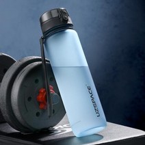 휴대용이온수기 알칼리 이온수기 정수기 5008001000ml 스포츠 물병 BPA 휴대용 누출 방지 셰이커 병 플라스틱 음료 용기 투어 체육관 항목, 0.8L+Glacier Blue