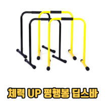 체력 UP 평행봉 딥스바 푸시업바 가정용평행봉 딥프레스평행봉 홈트레이닝기구, 3개, 블랙