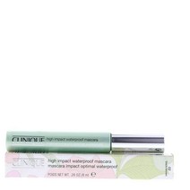 Clinique 하이 임팩트 방수 마스카라 02 블랙/브라운 7.9g(0.28온스) 크리니크, Brown Black, Brown Black