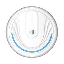 가성비로봇청소기 자동 로봇 3-in-1 스마트 무선 청소 진공 청소기 드라이 웻 클리닝 기계 배터리 지능형 진공 청소기 홈 187, 하얀