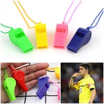 3P 목걸이형 호루라기 유치원교구 어린이집장난감