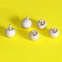 버섯모양 나무팽이(거꾸로팽이) 10개입 방과후수업, 단품