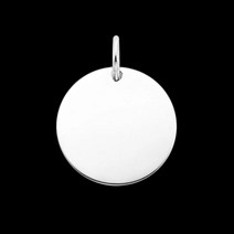 은 고급 핸드메이드 각인용원판 장식 25mm 1개입, 단품