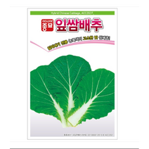 보람농자재 (배추씨앗종자) 아시아 잎쌈배추(500립 2000립), 500립