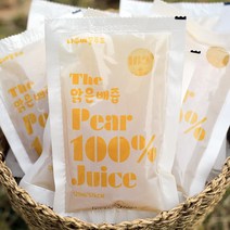 나주배꽃푸드 나주배 NFC 착즙 The 맑은 배즙 120ml 60포+7팩 서비스, 120ml x 60포 / 1박스