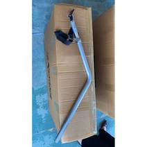 강아지 자전거 트레일러 카트 3륜, 블랙 연결봉