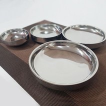 풍년주방 이중 스테인레스 스틸 반찬그릇4종 (업소용 그릇 업소용찬기세트 업소용찬기그릇 생활용 그릇 반찬용그릇 반찬그릇 찬기그릇 스테인스틸 반찬그릇), 1개, 스테인레스찬기_대형