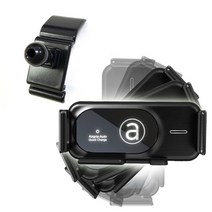 에어그립 엠투M2 듀얼모터 자동회전 차량용 고속무선충전 거치대 벤츠전용 마운트 A C E S클래스 / 플립 폴드 4, 신형S마운트 + M2