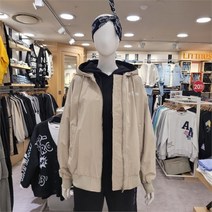 리트머스 SH04 레터링 후드점퍼 등판 레터링 후드 항공점퍼 LN1JF004-004