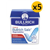 Bullrich Salz 불리히 잘츠 솔트 소금 탄산수소나트륨 정제 180정 5팩 독일직구, 1개, 기본