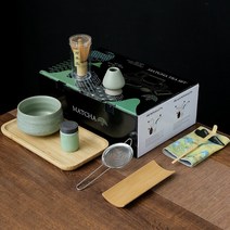 일본 그릇 말차 세라믹 티 차 도구 기념 신제품, 1.New matcha set