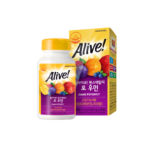 얼라이브 원스데일리 포 우먼 멀티 비타민, 60정, 17개