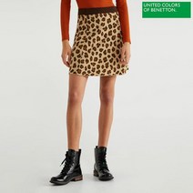 베네통 베네통 Leopard knit skirt 0F_1135P0867_921