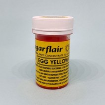 공예몰 Sugarflair 슈가플레어 14. Egg Yellow Cream 슈가크래프트 설탕공예 색소