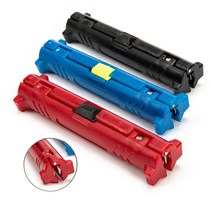 피복 케이블 와이어스트리퍼 전선 탈피기 스트립퍼, 블랙