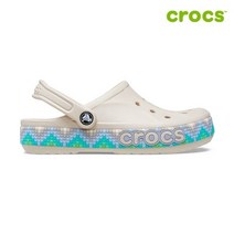 [크록스 정품] 바야밴드 쉐브론 밴드 클로그 공용샌들 208100-1F8