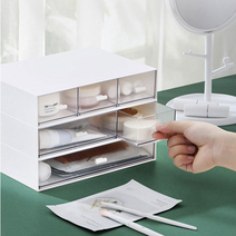 사무용품정리수납함 고시원 집무실 독서실 실함 장난감정리함 서랍장 관공서 문구류 화장대 책상서랍장 책상꾸미기 어린이집 데스크오거나이저 수납장 목욕바구니 미니선반 기업 공부책상 분할 미디움, 사무용품 정리수납함 핑크2칸