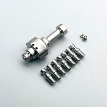 SXK BB / Billet Box Mod Kit Boro 장치 용 YFTK VWM Dope 스타일 RBA 브리지-실버 0.9/1.2/1.5/1.8/2.1/2, 01 ss