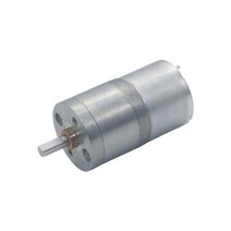 감속 기어 모터 속도조절 기어드 모터 DC 6V 12V 전기 25mm 감속 스마트 장난감 자동차 용 저속 소형 소음, 03 17 RPM_01 6V