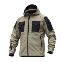 포스트엑스 네오 택티컬 카고 소프트쉘 자켓 (TAN)