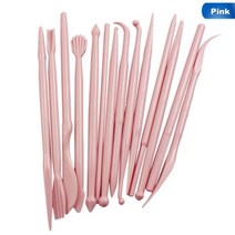 우드카빙 조각칼 14Pcs 플라스틱 점토 조각 세트 왁스 조각 도자기 도구 조각 조각, PK